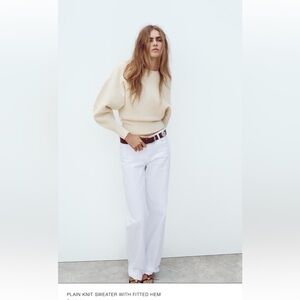 COPY Zara Creamy Softest Oversized Sweater Urban Outfitters Madewell M NWT